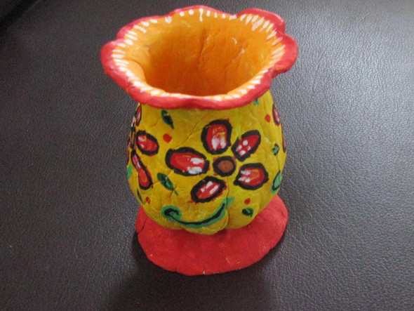 Completed Clay Pot 